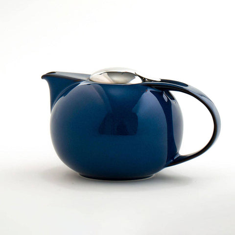 Bee House Ceramic Teapot 45oz - Jeans Blue