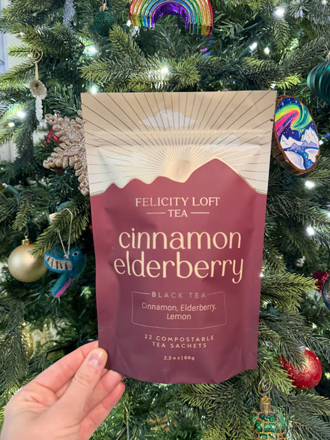 Cinnamon Elderberry Sachets