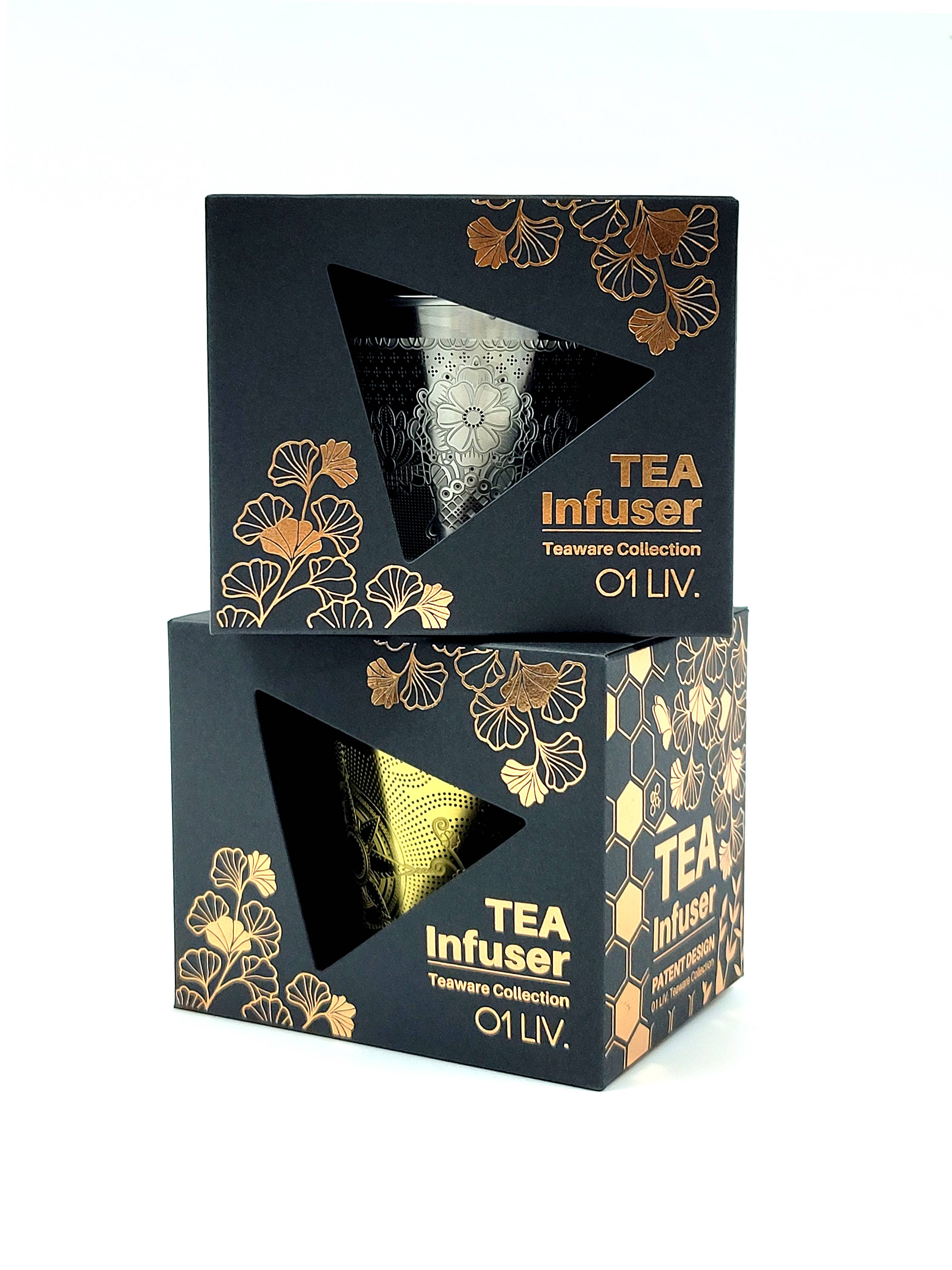 Tea Strainer - Gold Shangrila Moonlight – Felicity Loft