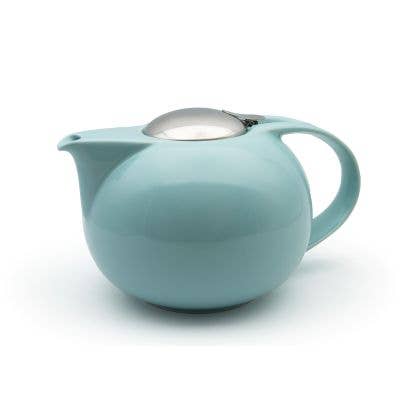 ZERO JAPAN USA - BEE HOUSE Ceramic Teapot 45oz - Aqua Mist