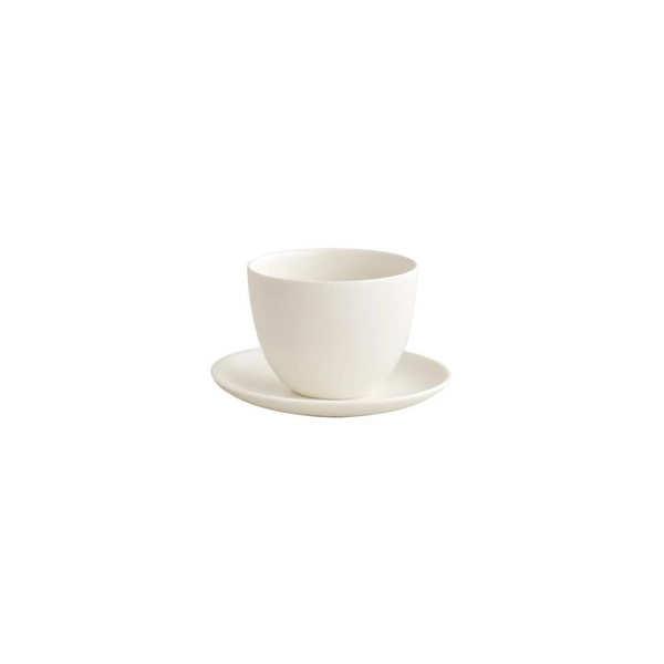 Kinto - Pebble Black 6oz Cup & Saucer